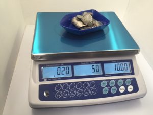 Australian Coin Counting Scales QCC30