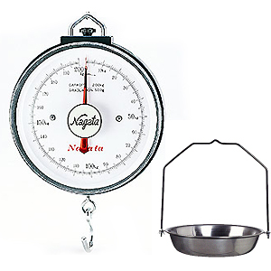 Mechanical Hanging Scales for Sale: H15 Mechanical Hanging Scale with Bowl.